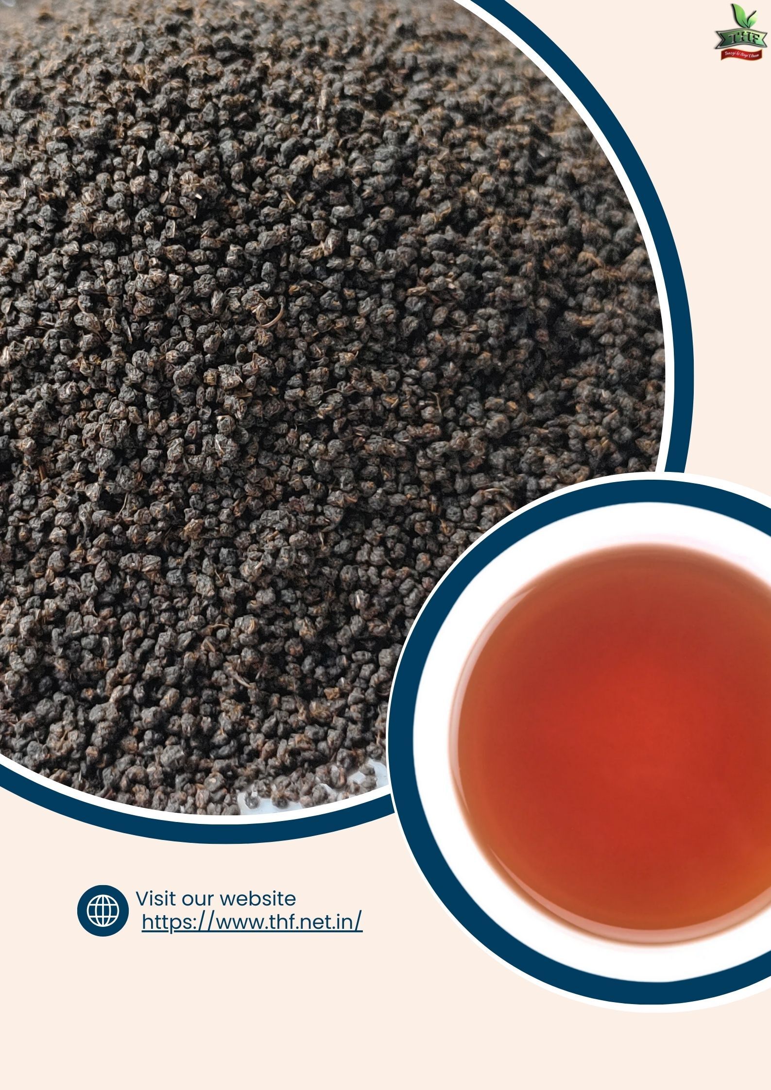 Thf Real Tea - Loose Tea, Fresh Taste, Black Color, Mild Flavor Profile With Inviting Aroma | Perfect For Family Gatherings And Daily Enjoyment