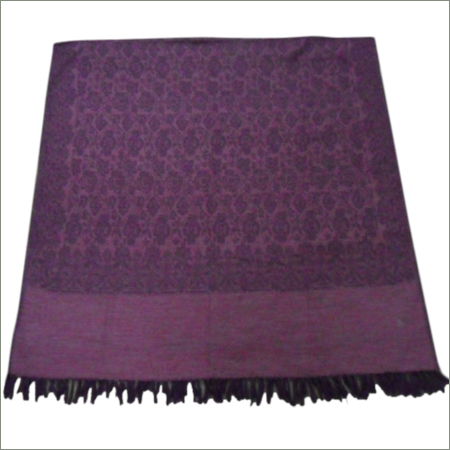 Jacquard shawl