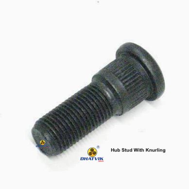 Hub Stud With Knurling - Application: Automobile Industry