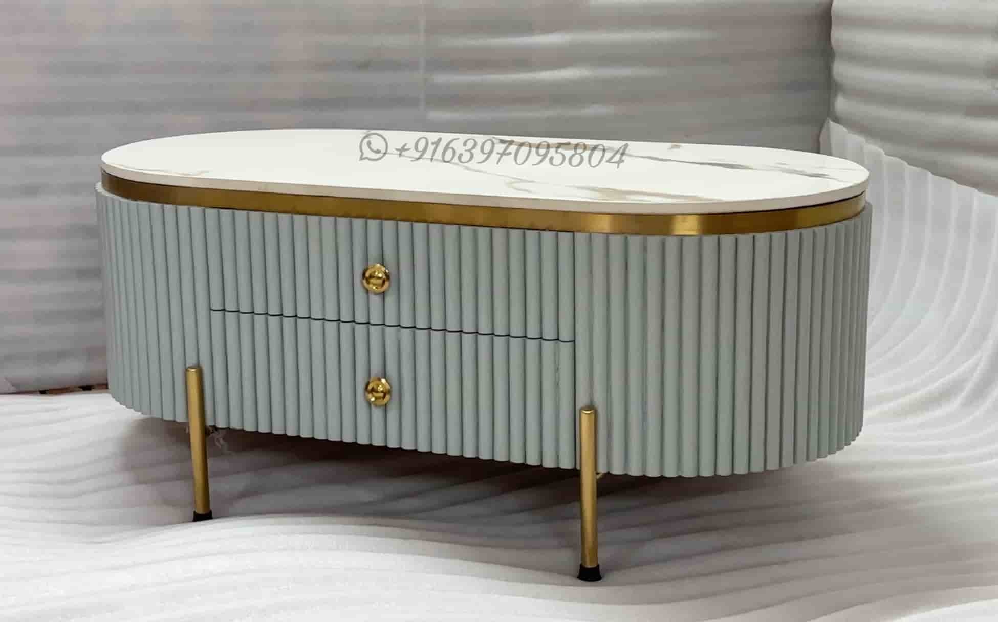 Pvd & Pu Coated Center Table - Assembly: No Assembly Required