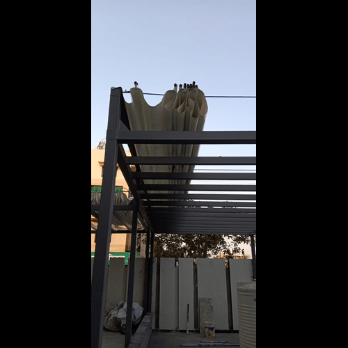 Ms Retractable Roof - Color: As Per Requirement