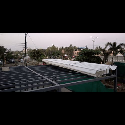 Ms Retractable Roof - Color: As Per Requirement