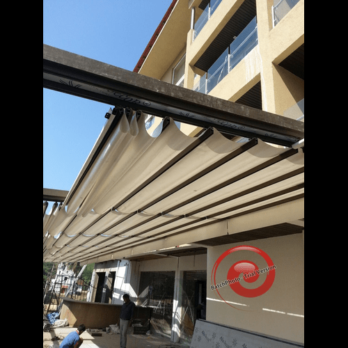 Ms Retractable Roof - Color: As Per Requirement