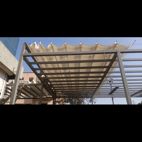 Ms Retractable Roof - Color: As Per Requirement