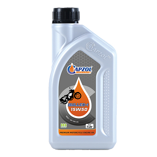 Bullex 4T- Sae 15W50 Api Sn - 1Ltr Engine Oil - Application: Automobile Industries