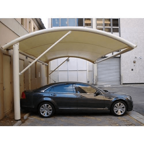 Mild Steel Parking Shed - Color: As Per Requirement