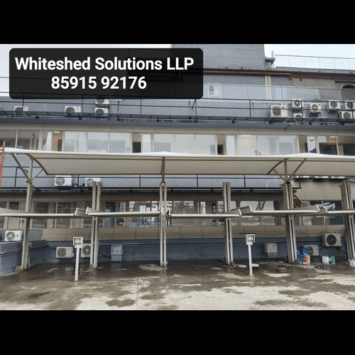 Mild Steel Parking Shed - Color: As Per Requirement