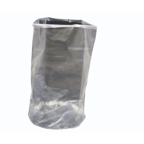 LD Liner Bags - LDPE Material, 10x12 Inch, Grey Color | Embossed Surface for Extra Grip, Open Closure Type, Ideal for Waste Disposal