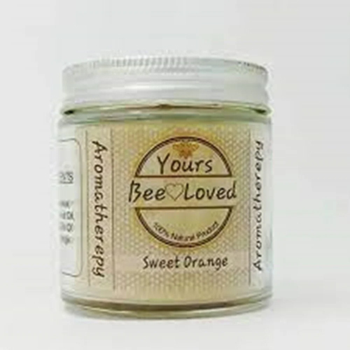 मीठे संतरे का अरोमाथेरेपी जार मोमबत्ती