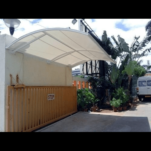 Plain Tensile Fabric Structure - Color: As Per Requirement