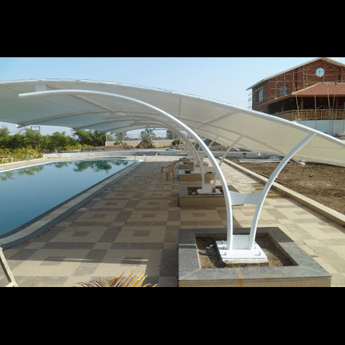 Plain Tensile Fabric Structure - Color: As Per Requirement