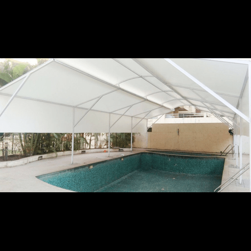 Plain Tensile Fabric Structure - Color: As Per Requirement