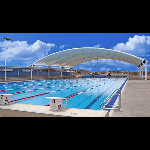 Plain Tensile Fabric Structure - Color: As Per Requirement