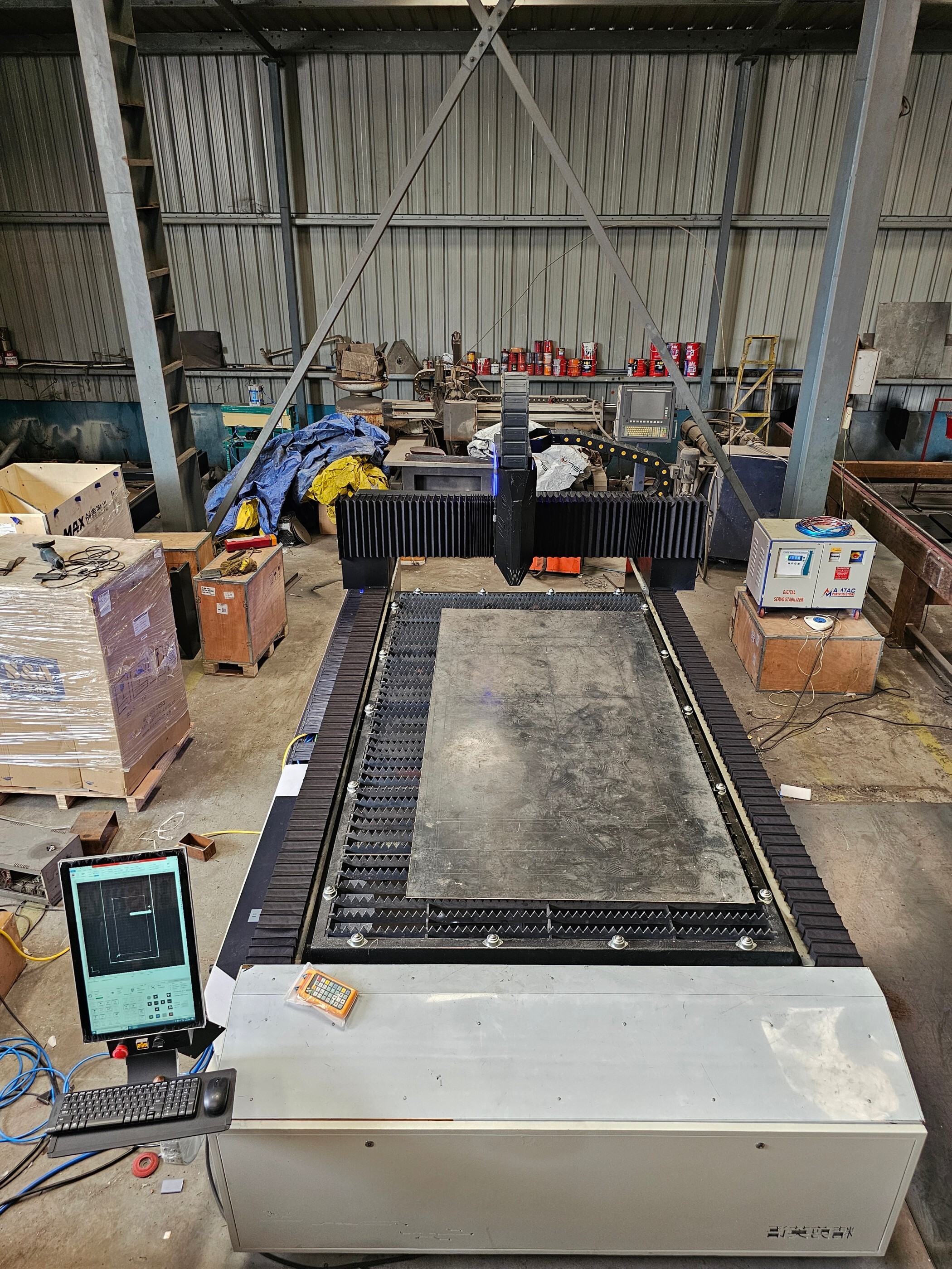 Cnc Laser Cutting Machine 2000w