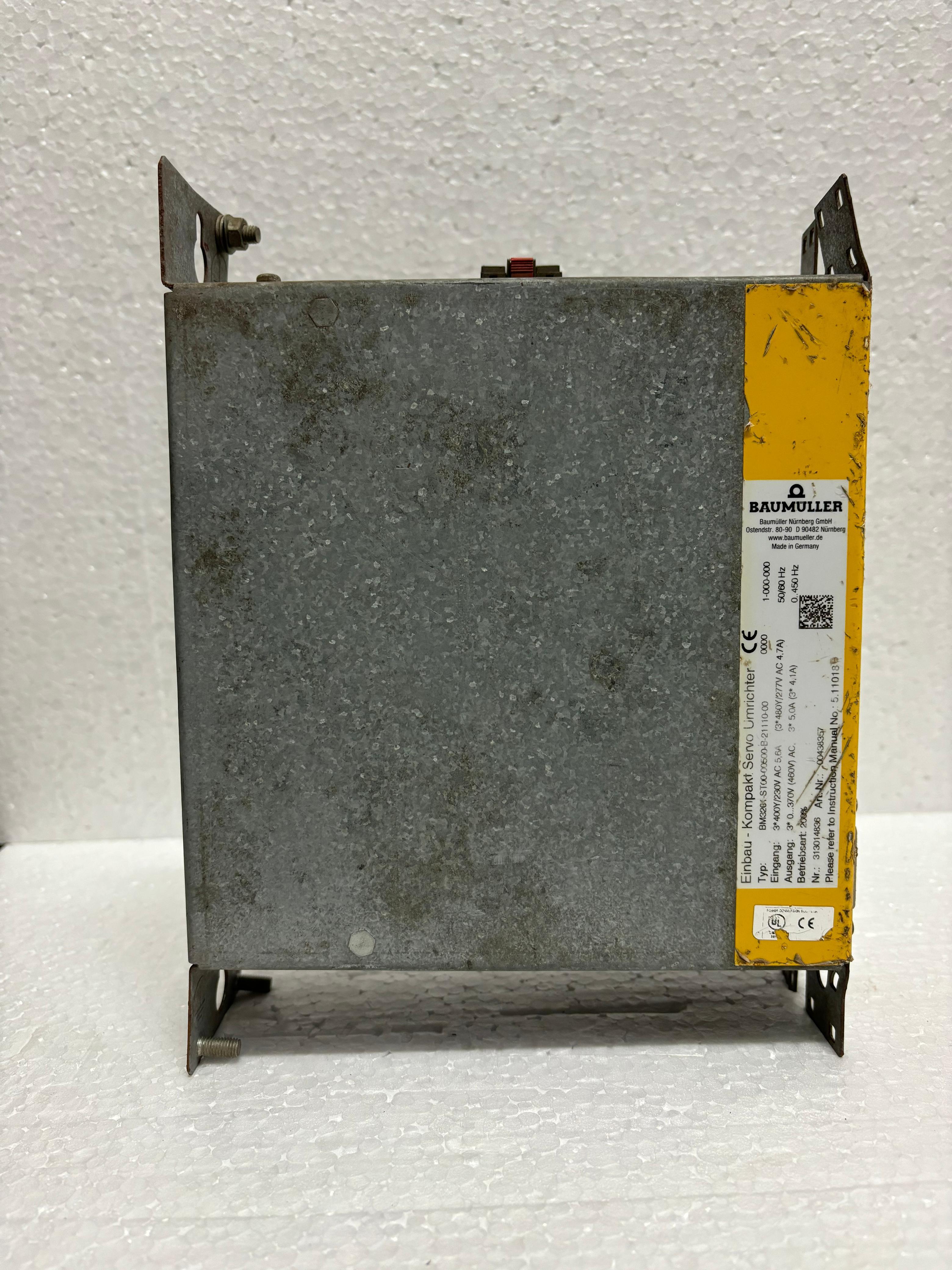 Baumuller Bm3201-st00-00500-b-21110-00 - Application: Electrical