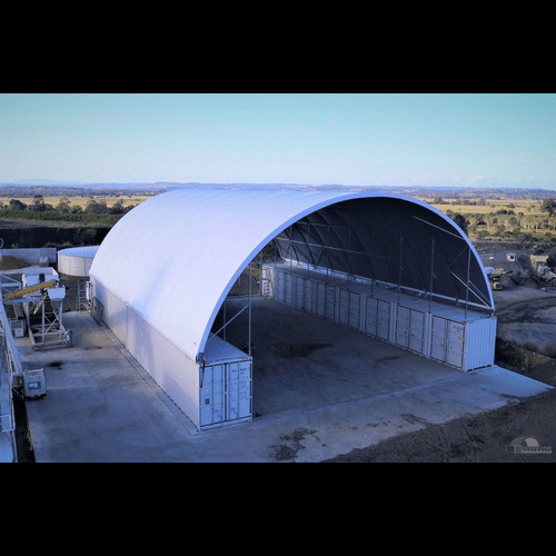 Bio Gas Dome Structure - High-quality Pu Panels, Steel Roof, Concrete Floor, Sliding Window Style, Custom Color Options For Versatile Use