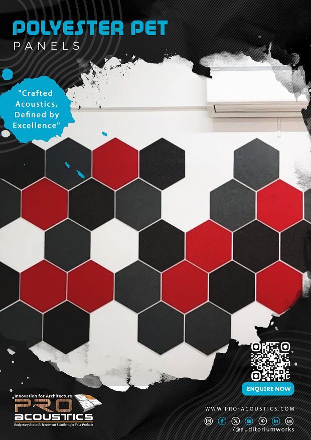 Polyester Pet Panels - Application: Enhance Acoustic Environments And Elevate Interior Aesthetics