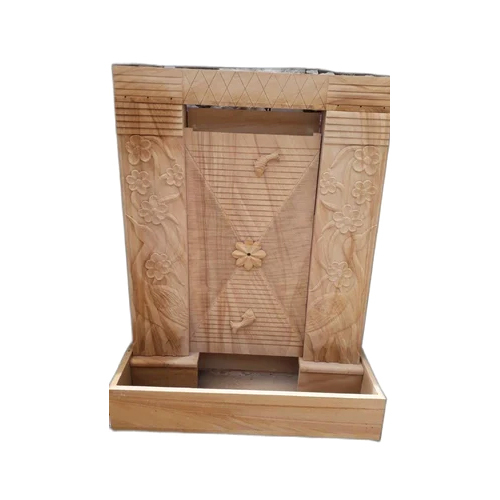 Marble Sand Stone Fountain - Color: Brown