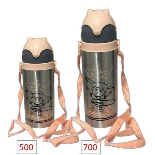 Champion Water Bottle For Kids - Color: Silver