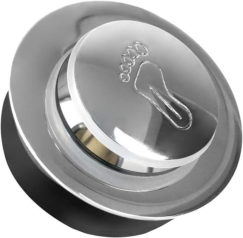 Brass Bathtub Drain Strainer - Color: Silver