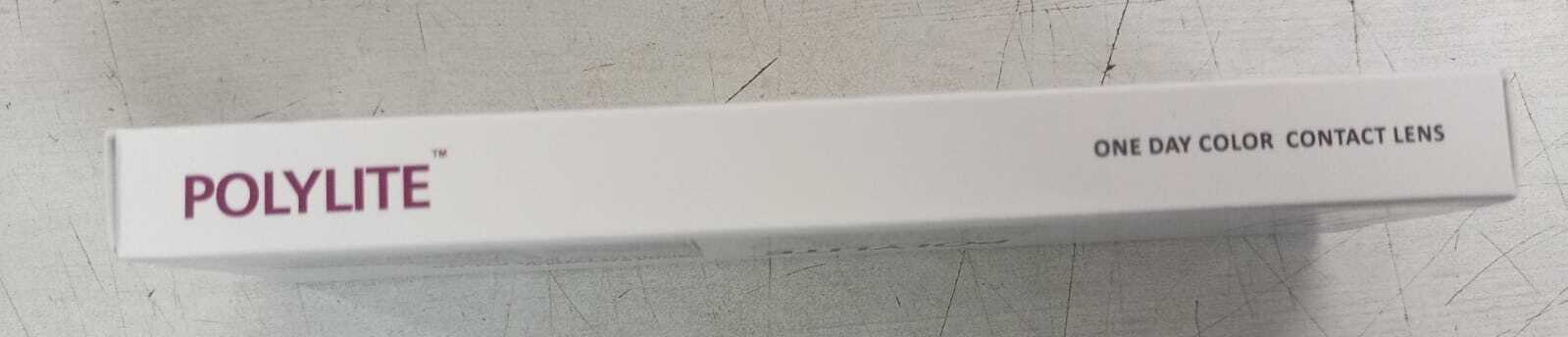 Polylite Contact Lenses - One Day Color Lenses, 5 Pairs In One Box | Vibrant Eye Colors For Daily Wear