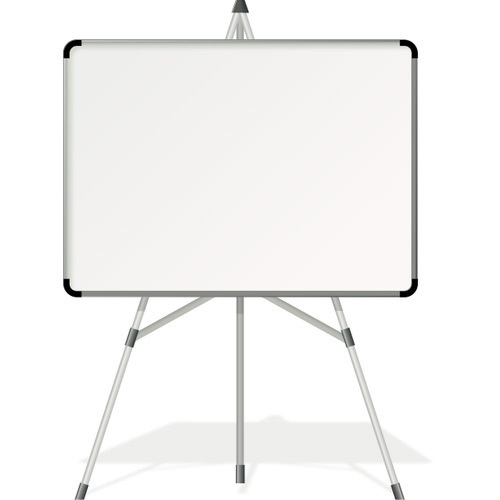 White Board - Dimensions: Various  Available Foot (Ft)
