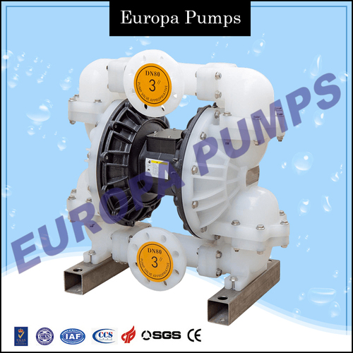 3 Inch Pp Aodd Pump - Color: White & Black
