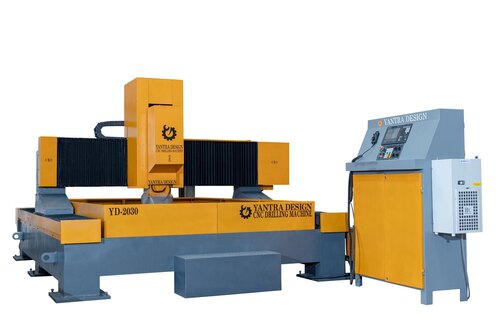 Automatic CNC Plate Drilling Machine - 10000 kg Weight, 430 Volt Power | High Precision, Multi-Head Functionality, Integrated Material Handling, PLC Control, Heavy-Duty Durability