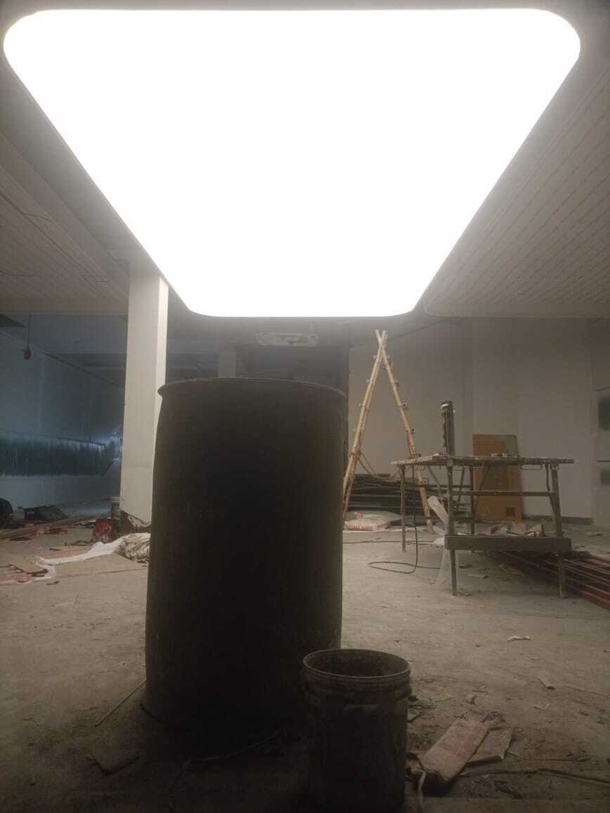 Fire-resistant Stretch Ceiling - Pattern: Customize