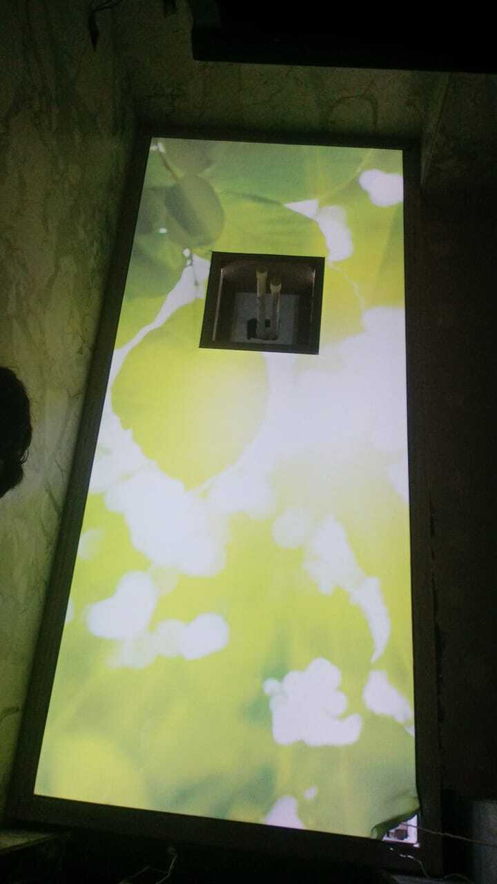 Fire-resistant Stretch Ceiling - Pattern: Customize