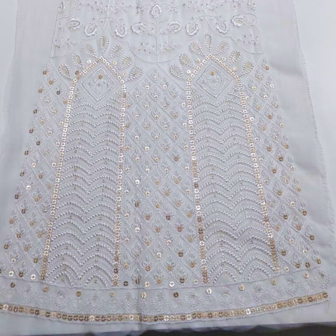 Lucknowi Lehenga Fabric