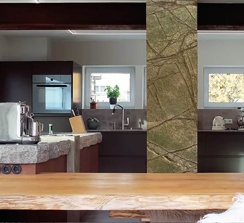 Rainforest Green Marble Veneer - Product Type: Natural Stone