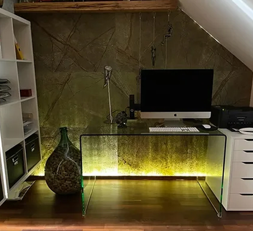 Rainforest Green Marble Veneer - Product Type: Natural Stone