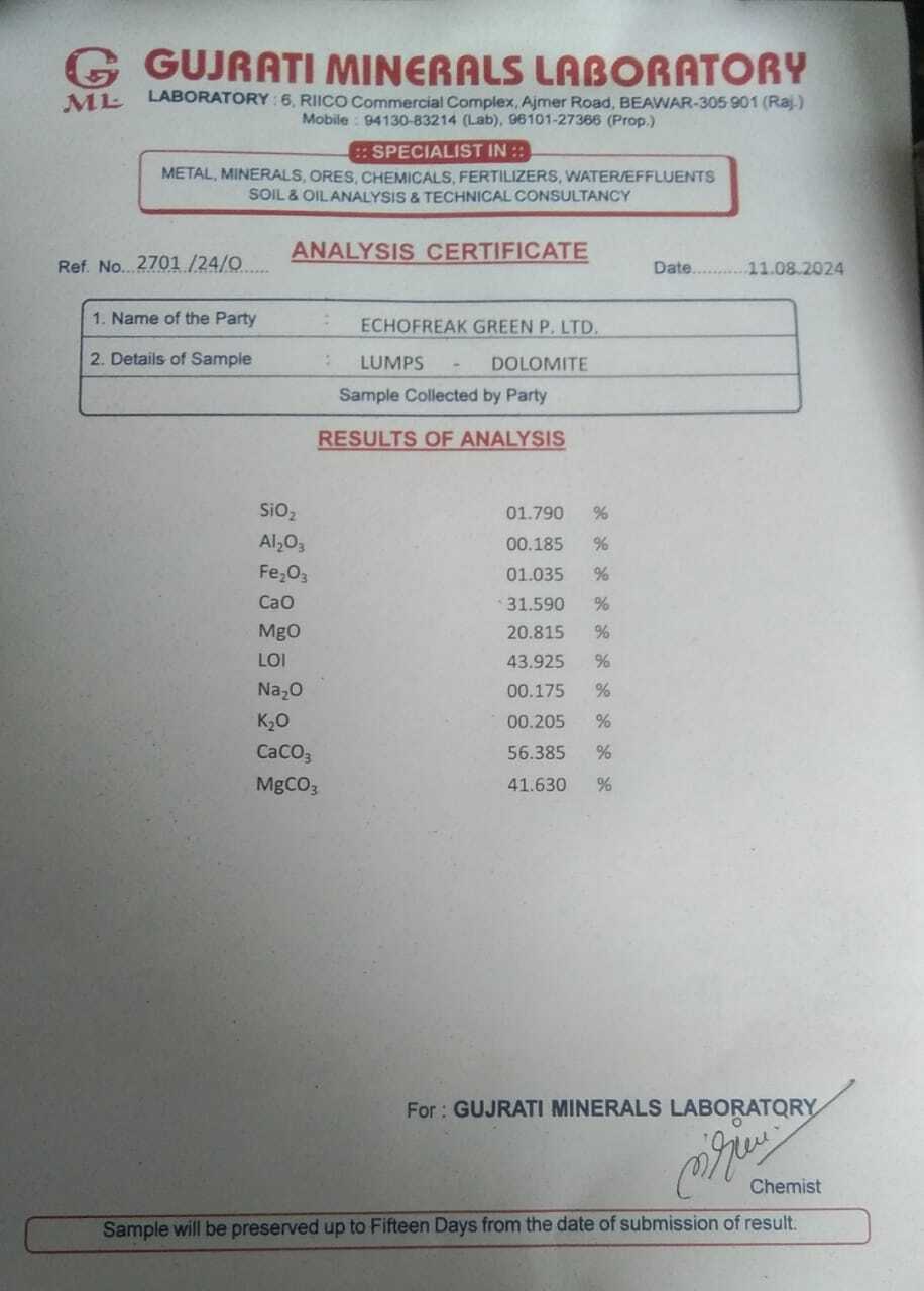 Dolomite Stone - Basic Refractory Block | Premium Quality, Versatile Applications