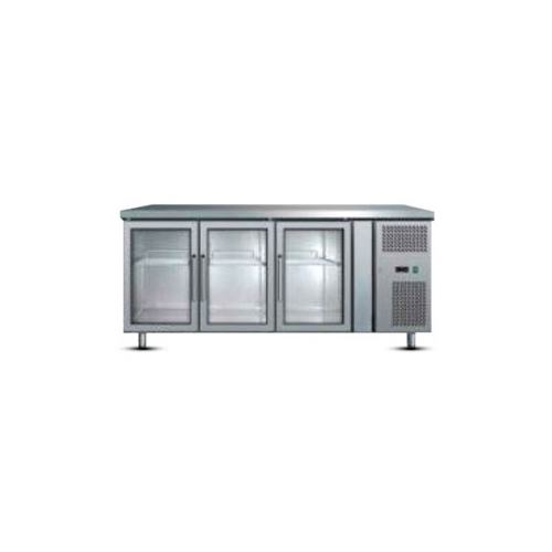3 Glass Door Undercounter Refrigerator - Capacity: 300 Ltr/Hr