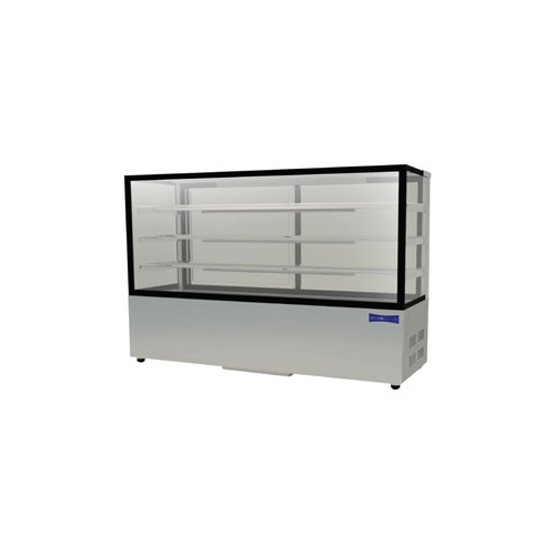 1500x600x1200 मिमी सीधा कांच का शोकेस काउंटर