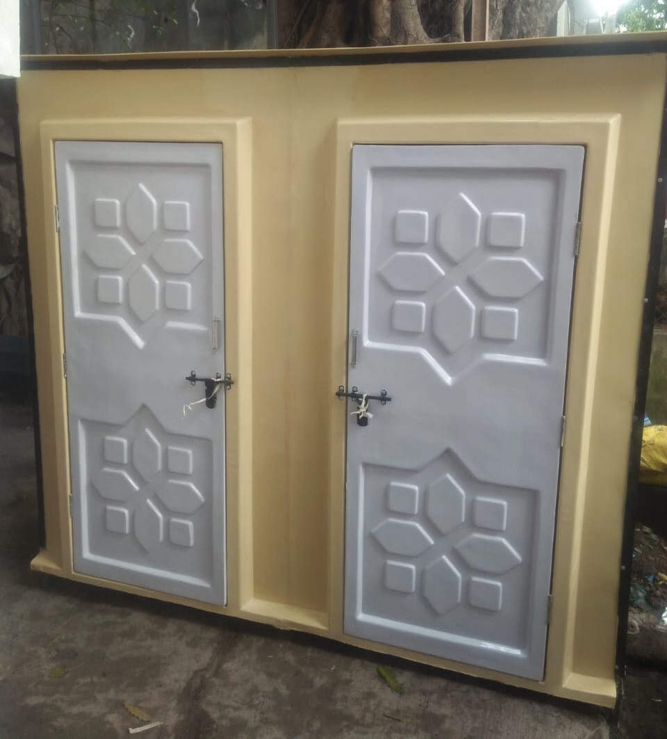 Frp Portable Bathroom - Color: Grey-white