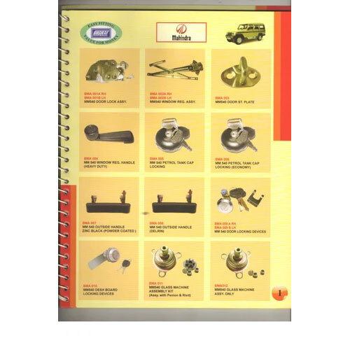 SCORPIO विंडो रेगुलेटर मशीन मैनुअल फ्रंट