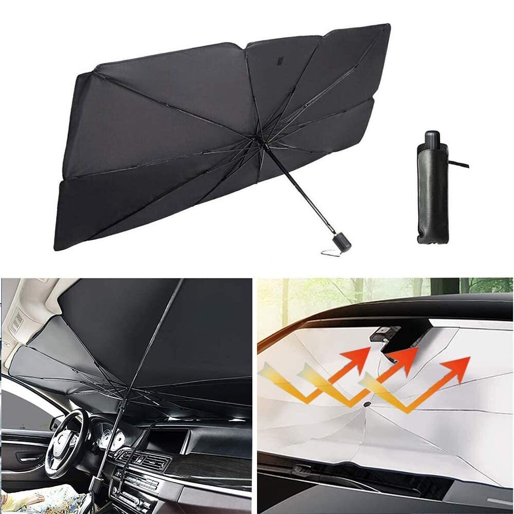 Car Sunshade Umbrella - Hardness: Yes