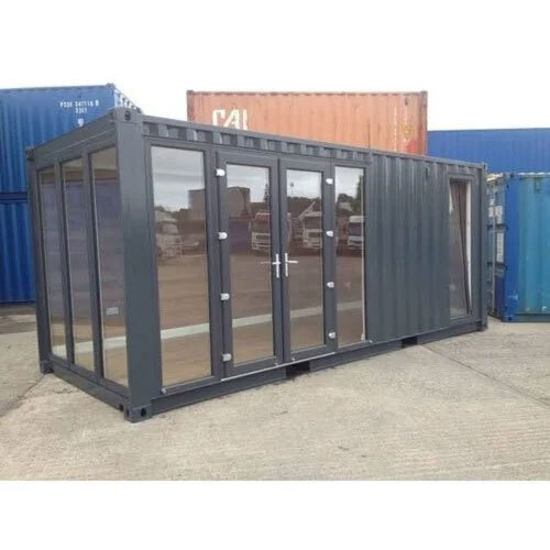 Modular Portable Office Cabin - Color: Gray