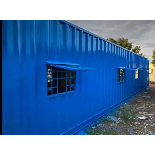 Mild Steel Portable Cabins - Color: Blue