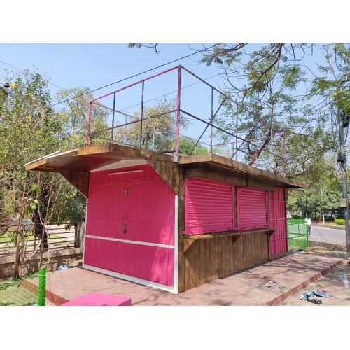 Portable Restaurant Cabin - Color: Pink