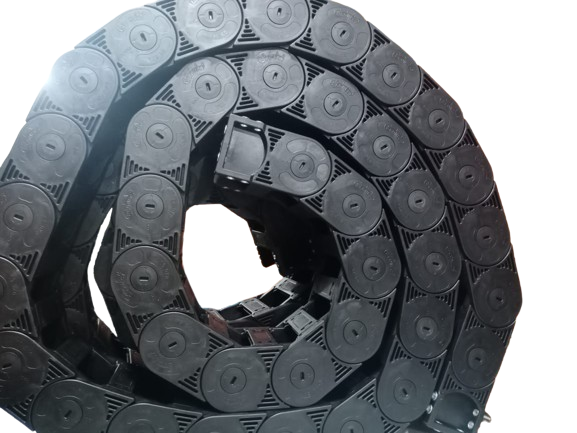 Cable Drag Chain 60x100 Close Type Chain - Color: Black