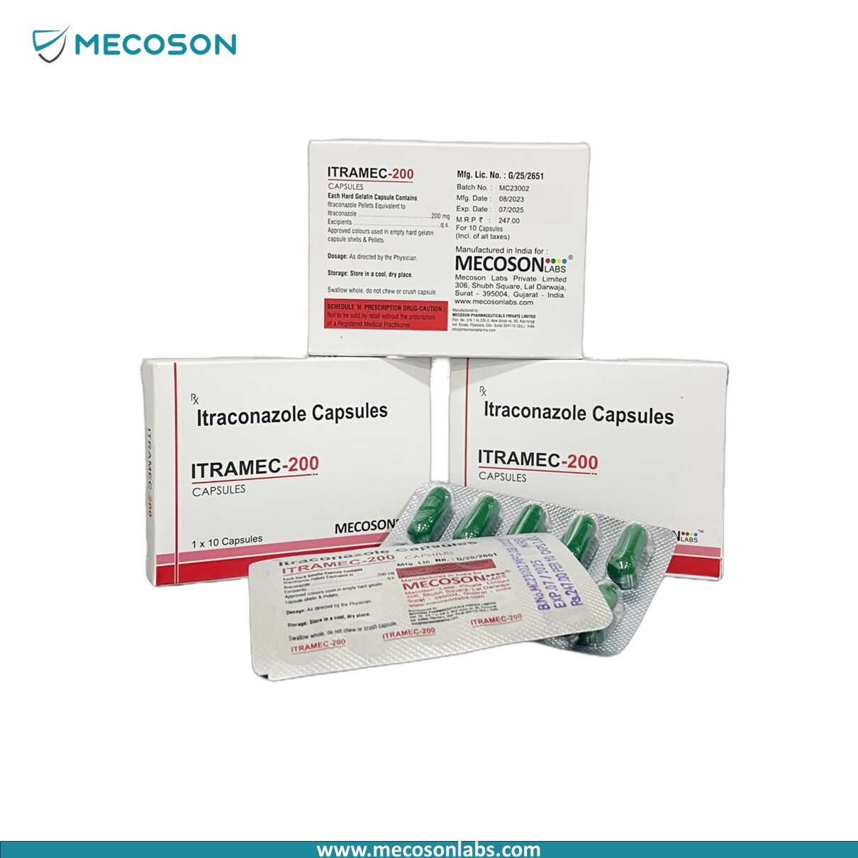 Itraconazole 200mg Cap - Age Group: Adult