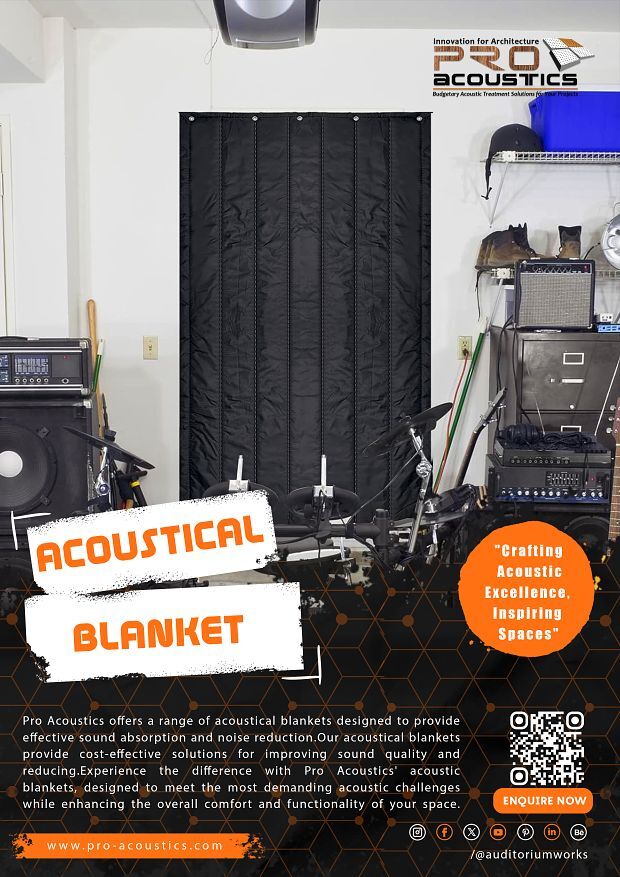 Acoustical Blanket - Application: Soundproofing And Noise Reduction For Residential And Commercial Spaces