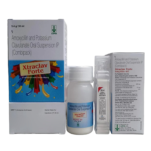 Amoxicillin And Potassium Clavulanate Oral Suspension Ip - Dosage Form: Liquid