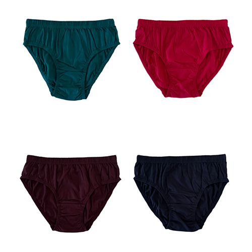 Ladies Plain Panty - Cotton Fabric, High Cut Design , Available In All Sizes And Colors