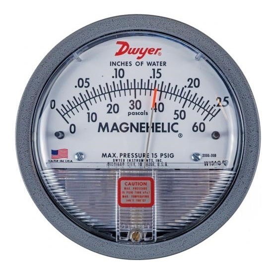 Dwyer 2003d Magnehelic Differential Pressure Gauge