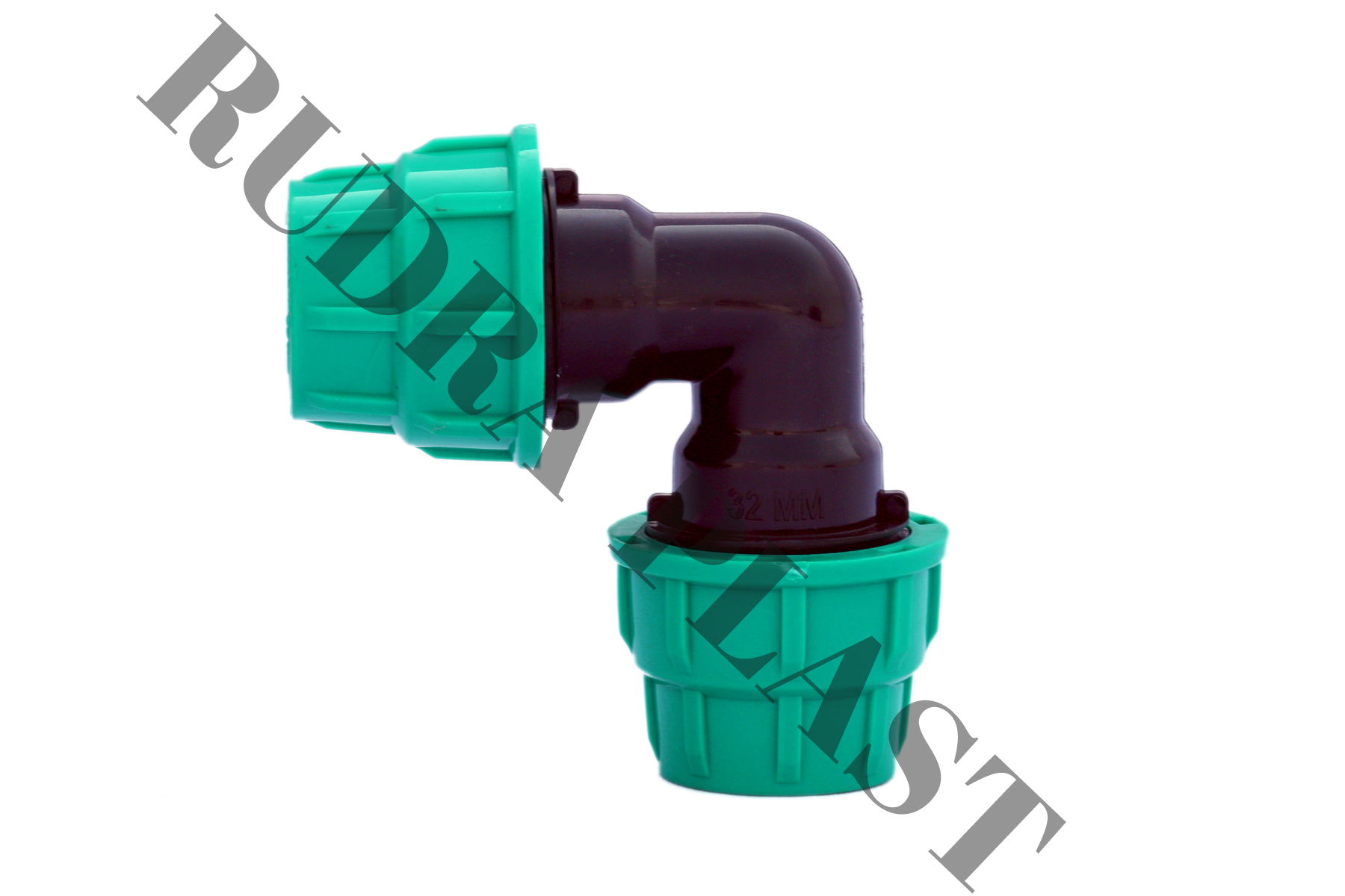 Pp Compression Fittings - Plastic Material | Green Color, Other Connection