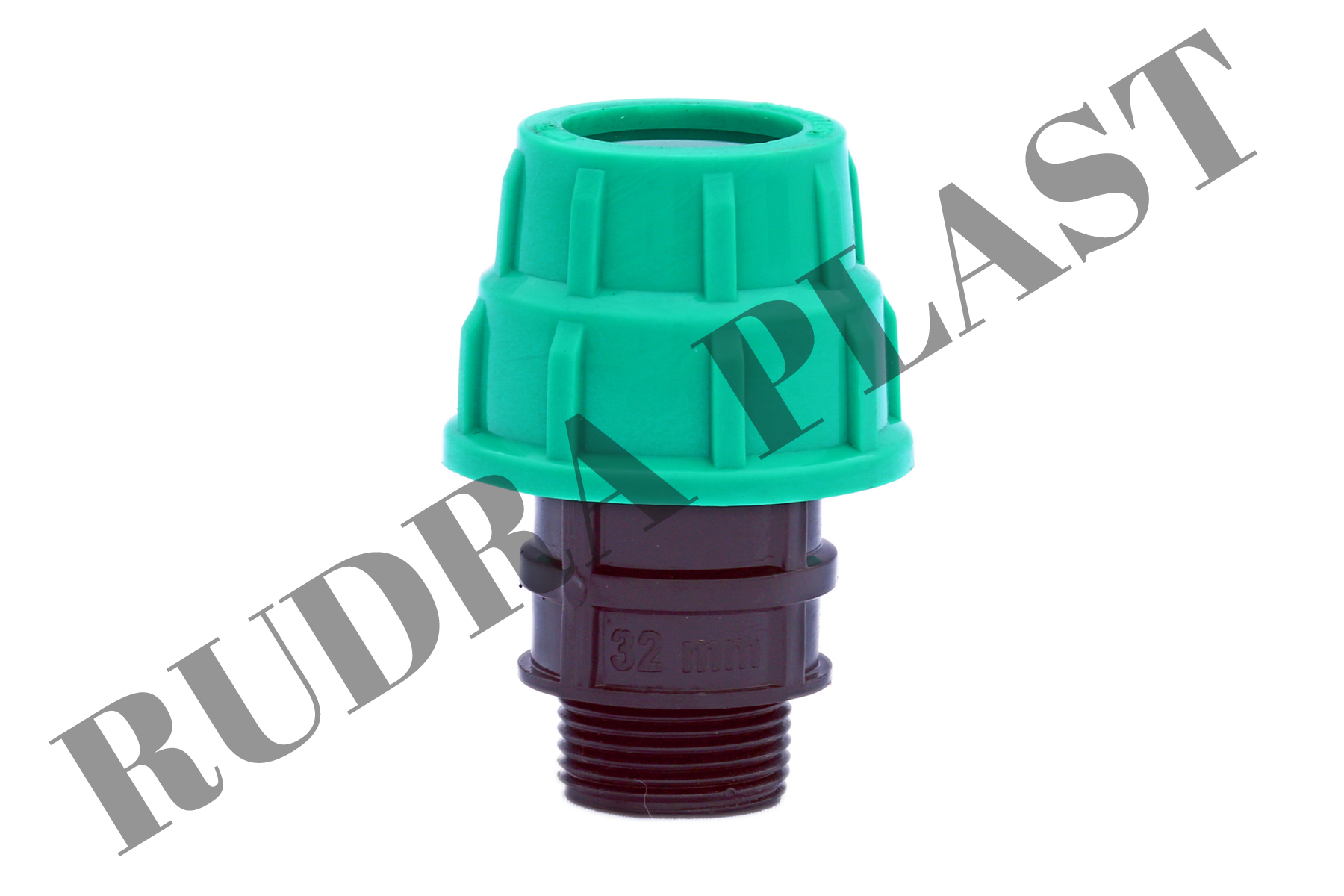 Pp Compression Fittings - Plastic Material | Green Color, Other Connection